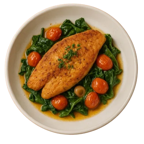 Ingredienti freschi utilizzati in una vera ricettesegrete

