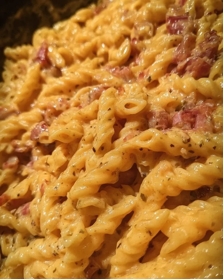 Piatto di pennette alla ladra con salsa ricca di sapori italiani.