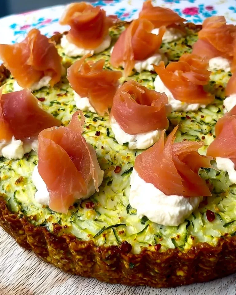 Crostata di Zucchine e Salmone Affumicato, un piatto gourmet dal sapore unico