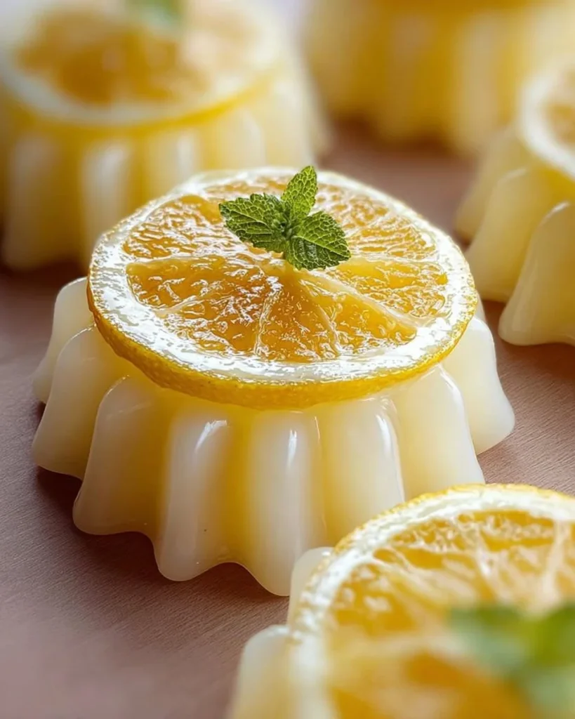 Gelo di Limone, dolce siciliano al limone servito in un bicchiere