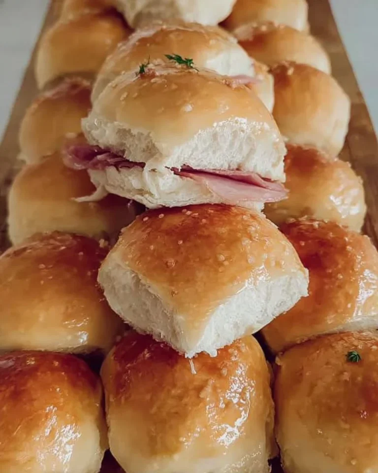 Panini morbidi appena sfornati su un tavolo rustico