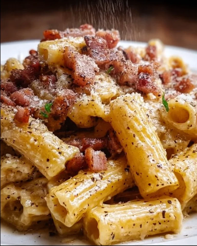 Pasta alla Gricia Ignorante con guanciale e pecorino romano