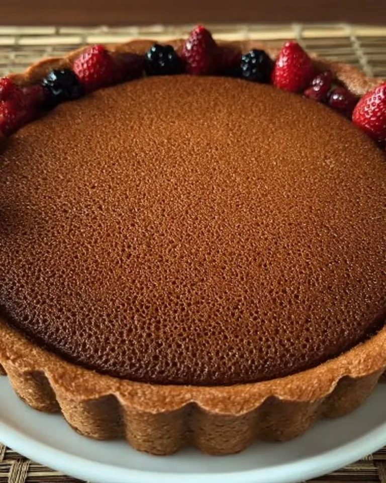 Crostata Morbida farcita con crema e frutta fresca