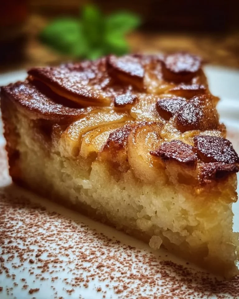 Torta di mele tedesca con mele fresche e cannella