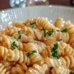 Fusilli con tonno e crema Philadelphia, piatto gustoso e facile da preparare.