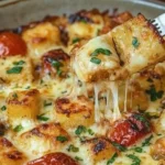 Melanzane al Forno con Mozzarella, piatto cremoso e facile da preparare.