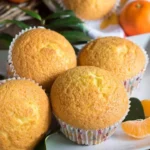 Muffin alle clementine freschi e gustosi