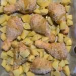 Pollo Croccante al Forno dorato e succulento