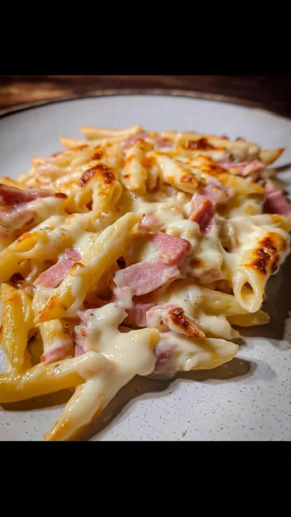 Gratin di pennette alla mortadella, un piatto irresistibile e cremoso