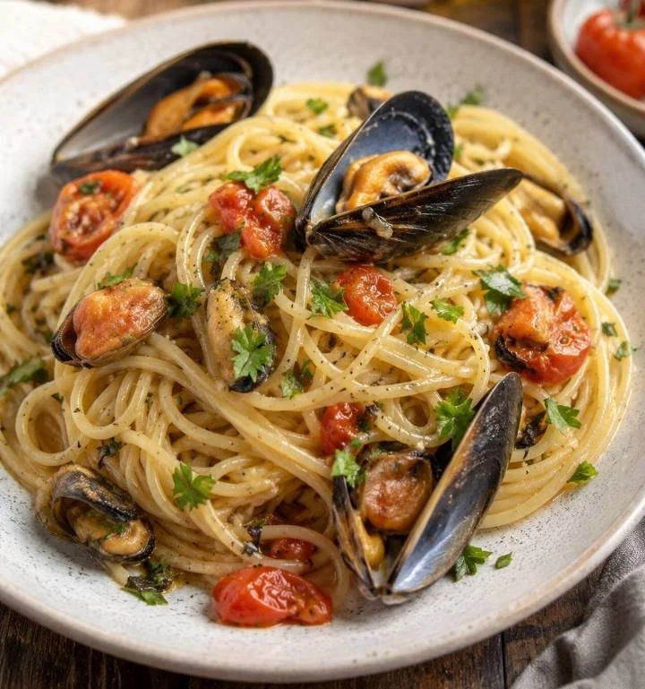 Pasta con Cozze