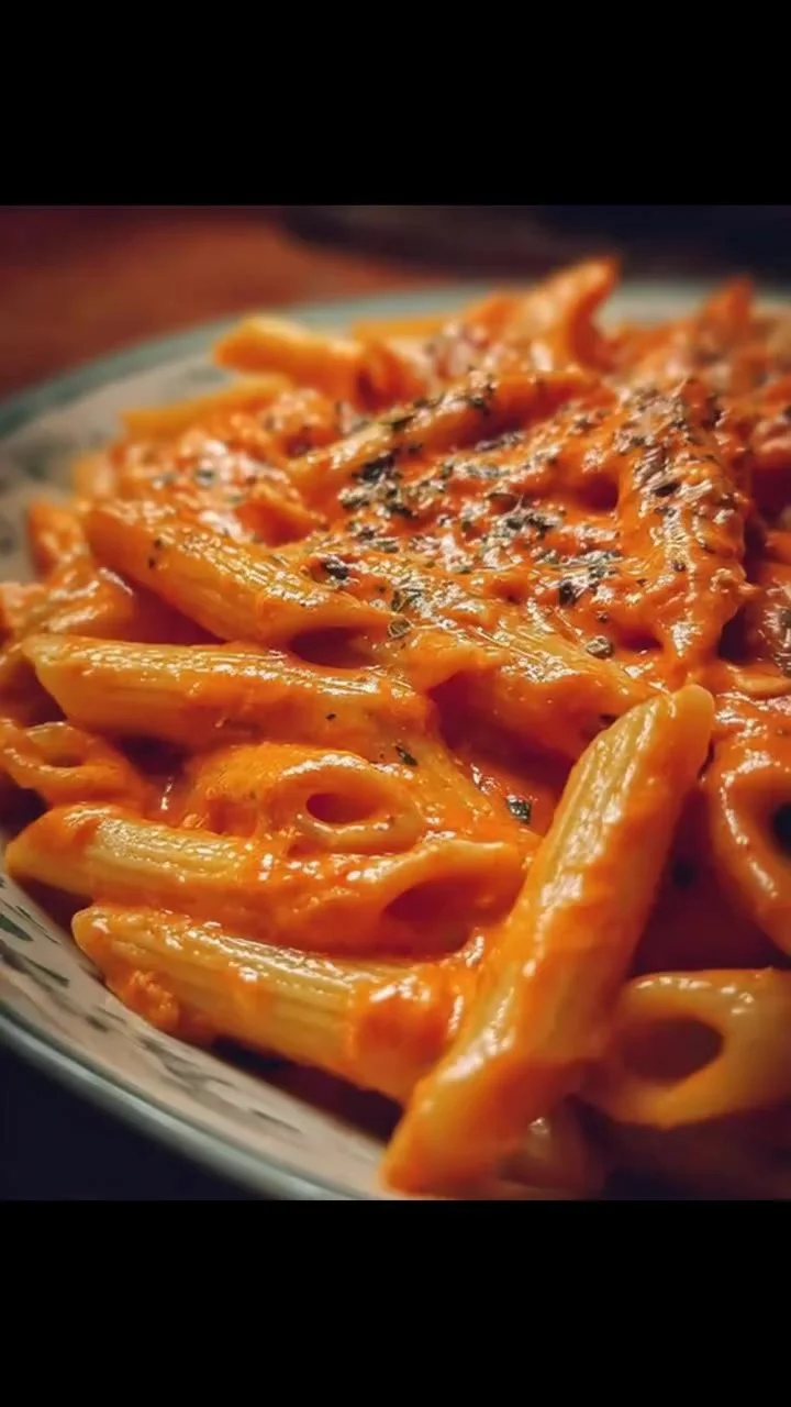Penne alla vodka cremosa preparata in 6 passaggi semplici