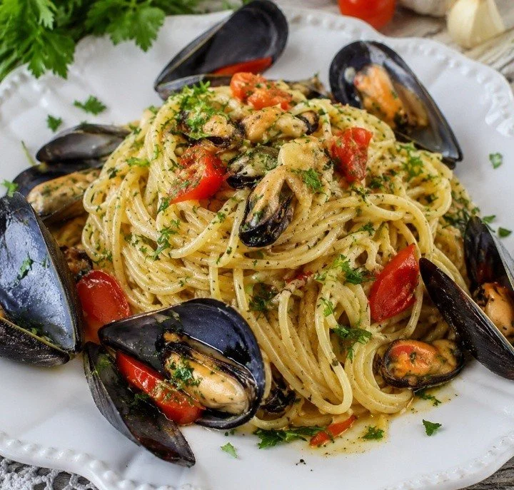 Spaghetti con le cozze