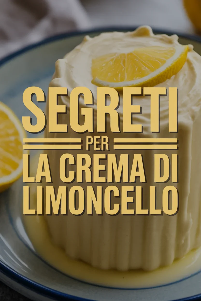 Segreti per una Crema di Limoncello Cremosa e Deliziosa
